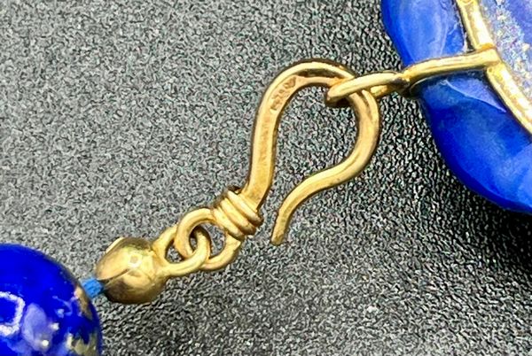 Parure con girocollo ed orecchini in lapislazzuli  - Asta Gioielli e Argenti Moderni e Contemporanei - Associazione Nazionale - Case d'Asta italiane