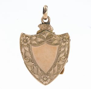 Pendente con stemma massonico in oro  - Asta Gioielli e Argenti Moderni e Contemporanei - Associazione Nazionale - Case d'Asta italiane