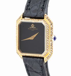 BAUME & MERCIER: orologio polso Lady in oro  - Asta Gioielli e Argenti Moderni e Contemporanei - Associazione Nazionale - Case d'Asta italiane