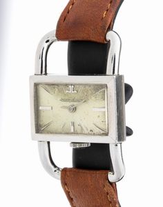 JAEGER LECOULTRE Lucchetto: orologio polso Lady acciaio  - Asta Gioielli e Argenti Moderni e Contemporanei - Associazione Nazionale - Case d'Asta italiane