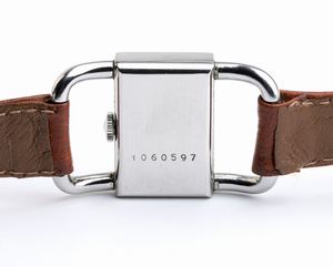 JAEGER LECOULTRE Lucchetto: orologio polso Lady acciaio  - Asta Gioielli e Argenti Moderni e Contemporanei - Associazione Nazionale - Case d'Asta italiane