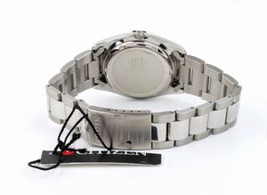 CITIZEN: orologio polso in acciaio  - Asta Gioielli e Argenti Moderni e Contemporanei - Associazione Nazionale - Case d'Asta italiane