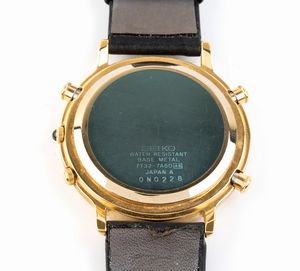 SEIKO: orologio cronografo in acciaio  - Asta Gioielli e Argenti Moderni e Contemporanei - Associazione Nazionale - Case d'Asta italiane