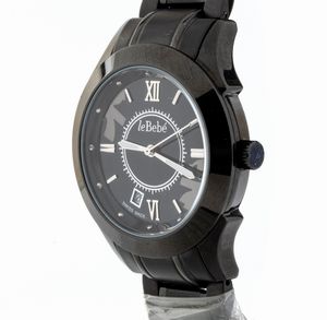 LE BEBE': orologio polso in acciaio  - Asta Gioielli e Argenti Moderni e Contemporanei - Associazione Nazionale - Case d'Asta italiane