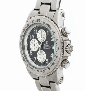 BREIL: orologio polso cronografo in acciaio  - Asta Gioielli e Argenti Moderni e Contemporanei - Associazione Nazionale - Case d'Asta italiane
