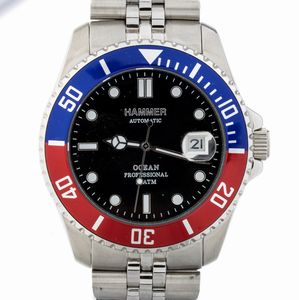 HAMMER: orologio polso in acciaio  - Asta Gioielli e Argenti Moderni e Contemporanei - Associazione Nazionale - Case d'Asta italiane