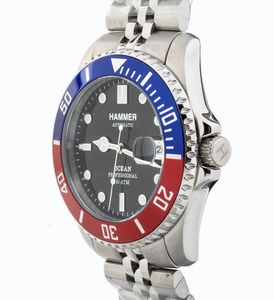 HAMMER: orologio polso in acciaio  - Asta Gioielli e Argenti Moderni e Contemporanei - Associazione Nazionale - Case d'Asta italiane