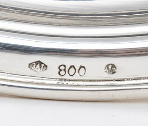 Coppia di legumiere in argento - Italia, met del XX secolo  - Asta Gioielli e Argenti Moderni e Contemporanei - Associazione Nazionale - Case d'Asta italiane