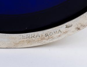 Formaggiera in argento con cucchiaino - Italia, XX secolo  - Asta Gioielli e Argenti Moderni e Contemporanei - Associazione Nazionale - Case d'Asta italiane