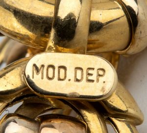 Girocollo a maglie concatenate in oro  - Asta Gioielli e Argenti Moderni e Contemporanei - Associazione Nazionale - Case d'Asta italiane