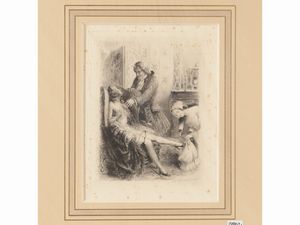 Paul-Emile Bécat : Scene erotiche  - Asta Una collezione di stampe - parte II - Associazione Nazionale - Case d'Asta italiane