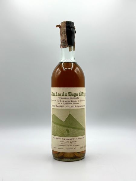 Adrien Camut, Calvados pays auge 12 Years  - Asta Whisky & Whiskey and other Fine Spirits - Associazione Nazionale - Case d'Asta italiane