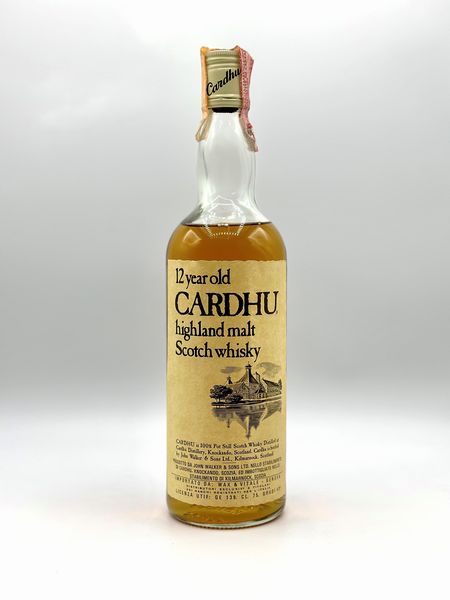 Cardhu Highland malt Scotch Whisky 12 Year Old  - Asta Whisky & Whiskey and other Fine Spirits - Associazione Nazionale - Case d'Asta italiane