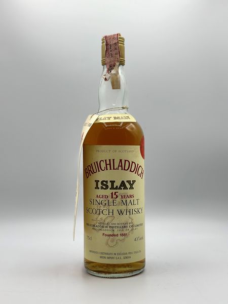 Bruichladdich, Single Malt Scotch Whisky 15 Years 1965  - Asta Whisky & Whiskey and other Fine Spirits - Associazione Nazionale - Case d'Asta italiane