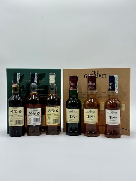 Gift box The Classic Malts Collection - Gift box The Glenlivet Tasting Experience  - Asta Whisky & Whiskey and other Fine Spirits - Associazione Nazionale - Case d'Asta italiane