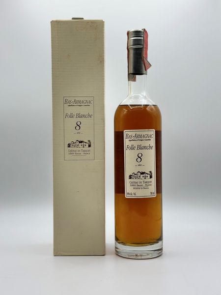 Chteau de Tariquet, Bas Armagnac Folle Blanche 8 YO  - Asta Whisky & Whiskey and other Fine Spirits - Associazione Nazionale - Case d'Asta italiane