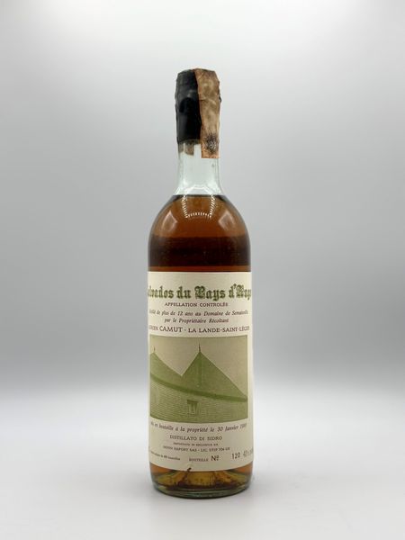 Adrien Camut Calvados Pays d'Auge 12 Years  - Asta Whisky & Whiskey and other Fine Spirits - Associazione Nazionale - Case d'Asta italiane