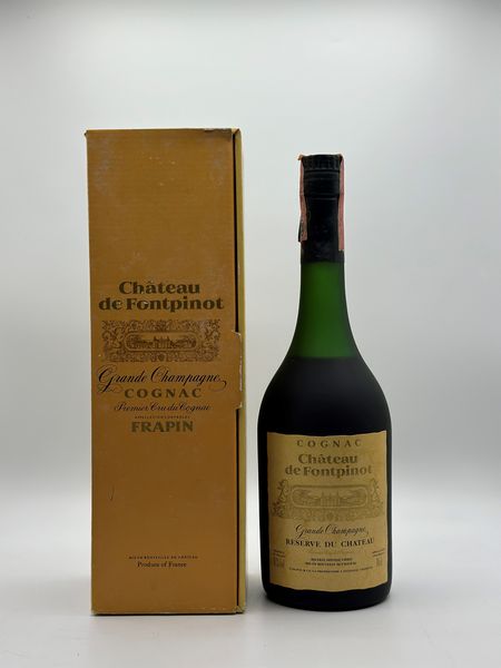 Frapin,chteau de Fontpinot Reserve du chteau  - Asta Whisky & Whiskey and other Fine Spirits - Associazione Nazionale - Case d'Asta italiane