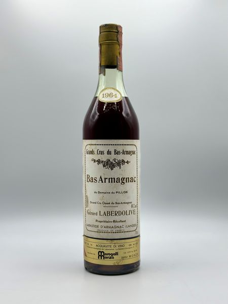 G. Laberdolive, Domaine du Pillon 1964  - Asta Whisky & Whiskey and other Fine Spirits - Associazione Nazionale - Case d'Asta italiane