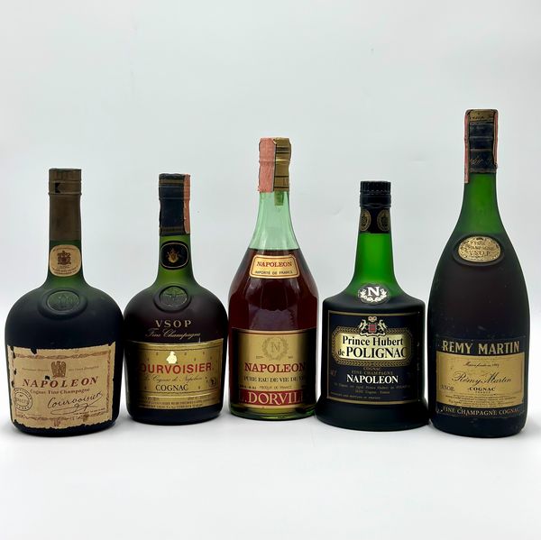 Selezione Cognac  - Asta Whisky & Whiskey and other Fine Spirits - Associazione Nazionale - Case d'Asta italiane