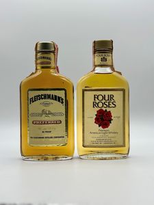 Fleischmann's - Four Roses  - Asta Whisky & Whiskey and other Fine Spirits - Associazione Nazionale - Case d'Asta italiane