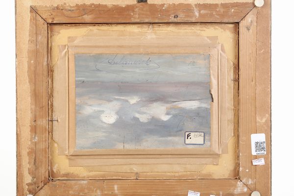 Carlo Follini : Paesaggio  - Asta Dipinti del XIX e XX secolo - Associazione Nazionale - Case d'Asta italiane