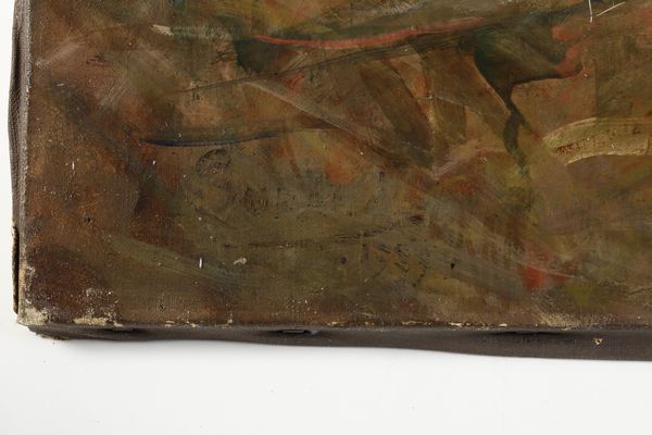 Gustave Surand : Tigre a riposo, 1929  - Asta Dipinti del XIX e XX secolo - Associazione Nazionale - Case d'Asta italiane