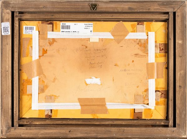 Angelo Morbelli : La valle di Usseglio  - Asta Dipinti del XIX e XX secolo - Associazione Nazionale - Case d'Asta italiane