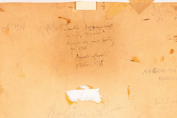 Angelo Morbelli : La valle di Usseglio  - Asta Dipinti del XIX e XX secolo - Associazione Nazionale - Case d'Asta italiane