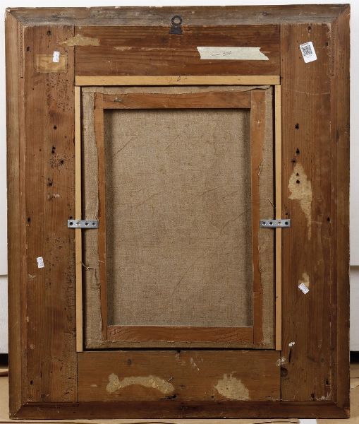 Giovanni Pezzotta : Autoritratto  - Asta Dipinti del XIX e XX secolo - Associazione Nazionale - Case d'Asta italiane