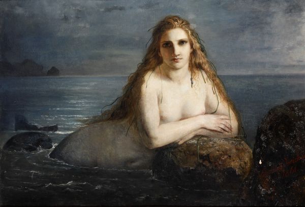 Anna Maria Elisabeth Jerichau-Baumann : Sirena  - Asta Dipinti del XIX e XX secolo - Associazione Nazionale - Case d'Asta italiane