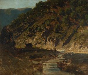 ALBERTO PASINI - Paesaggio