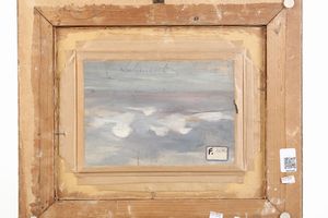 Carlo Follini : Paesaggio  - Asta Dipinti del XIX e XX secolo - Associazione Nazionale - Case d'Asta italiane