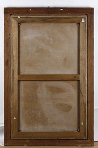 Alessandro Battaglia : Figura femminile seduta, 1904  - Asta Dipinti del XIX e XX secolo - Associazione Nazionale - Case d'Asta italiane