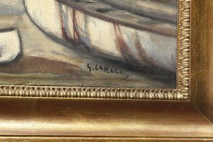 Giuseppe Caselli : Boccadasse  - Asta Dipinti del XIX e XX secolo - Associazione Nazionale - Case d'Asta italiane