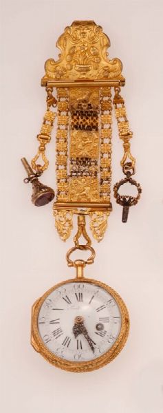 Chateleine con orologio Frederic  - Asta Fine Jewels - Associazione Nazionale - Case d'Asta italiane