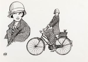 GUIDO CREPAX - Valentina in bicicletta