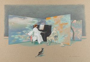 Milton Glaser - Vita immaginaria di Claude Monet