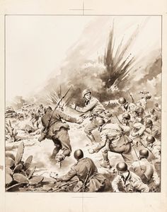 Walter Molino - L'epica lotta in Tunisia