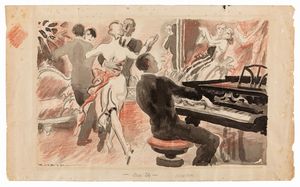 Gino De Finetti - Sala da ballo