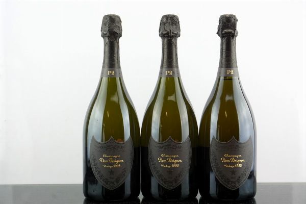 Dom P&eacute;rignon P2 1998  - Asta AS TIME GOES BY | Vini Pregiati e da Collezione - Associazione Nazionale - Case d'Asta italiane