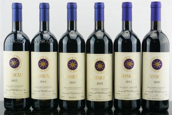 Sassicaia Tenuta San Guido  - Asta AS TIME GOES BY | Vini Pregiati e da Collezione - Associazione Nazionale - Case d'Asta italiane