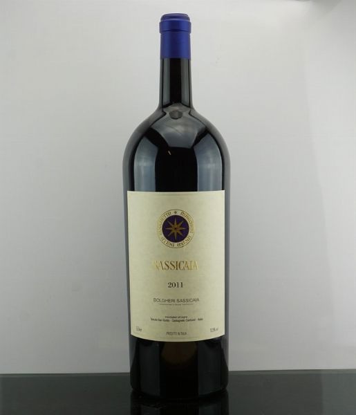 Sassicaia Tenuta San Guido 2011  - Asta AS TIME GOES BY | Vini Pregiati e da Collezione - Associazione Nazionale - Case d'Asta italiane