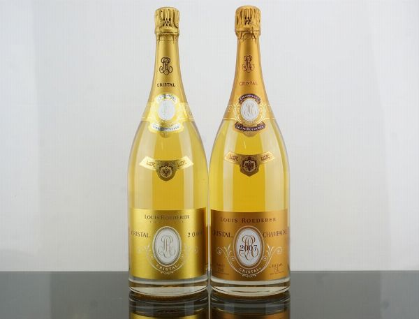Cristal Louis Roederer  - Asta AS TIME GOES BY | Vini Pregiati e da Collezione - Associazione Nazionale - Case d'Asta italiane