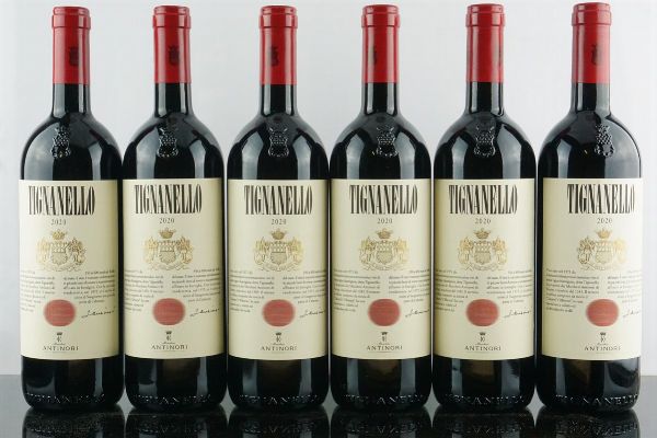 Tignanello Antinori 2020  - Asta AS TIME GOES BY | Vini Pregiati e da Collezione - Associazione Nazionale - Case d'Asta italiane