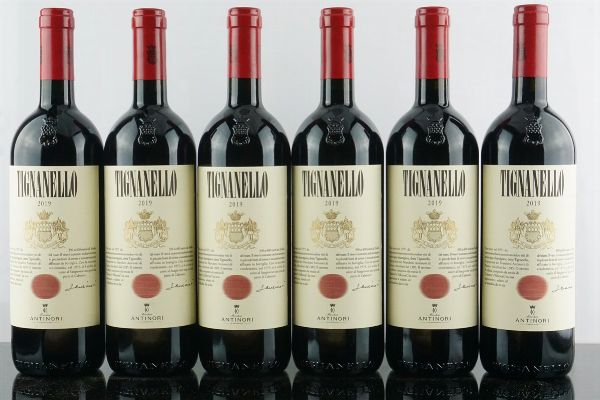 Tignanello Antinori 2019  - Asta AS TIME GOES BY | Vini Pregiati e da Collezione - Associazione Nazionale - Case d'Asta italiane