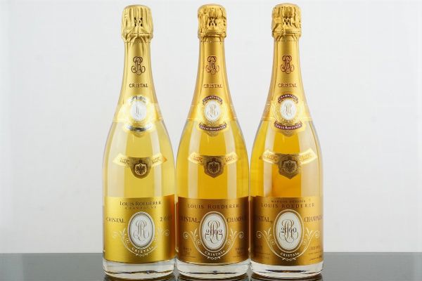 Cristal Louis Roederer  - Asta AS TIME GOES BY | Vini Pregiati e da Collezione - Associazione Nazionale - Case d'Asta italiane
