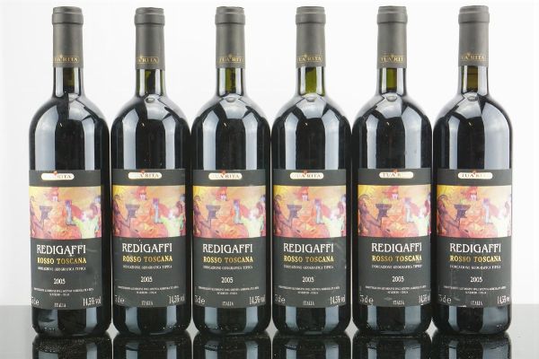 Redigaffi Tua Rita 2005  - Asta AS TIME GOES BY | Vini Pregiati e da Collezione - Associazione Nazionale - Case d'Asta italiane
