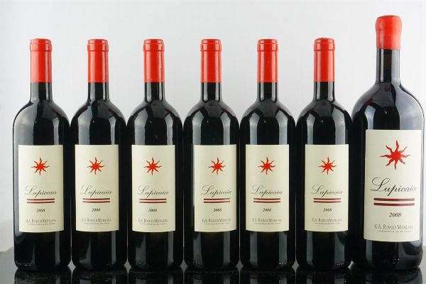 Lupicaia Castello del Terriccio 2008  - Asta AS TIME GOES BY | Vini Pregiati e da Collezione - Associazione Nazionale - Case d'Asta italiane
