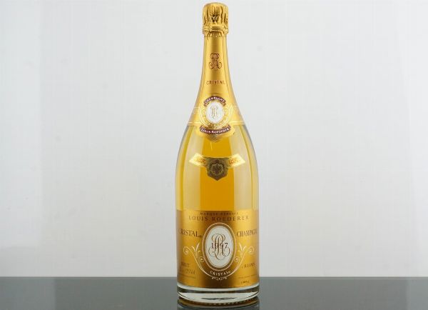 Cristal Louis Roederer 1997  - Asta AS TIME GOES BY | Vini Pregiati e da Collezione - Associazione Nazionale - Case d'Asta italiane